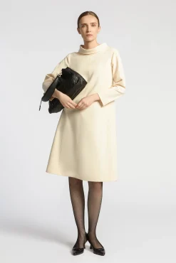 Xandres Confortable robe en crêpe-Femme Xandres Plus|Robes