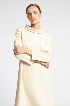 Xandres Confortable robe en crêpe-Femme Xandres Plus|Robes