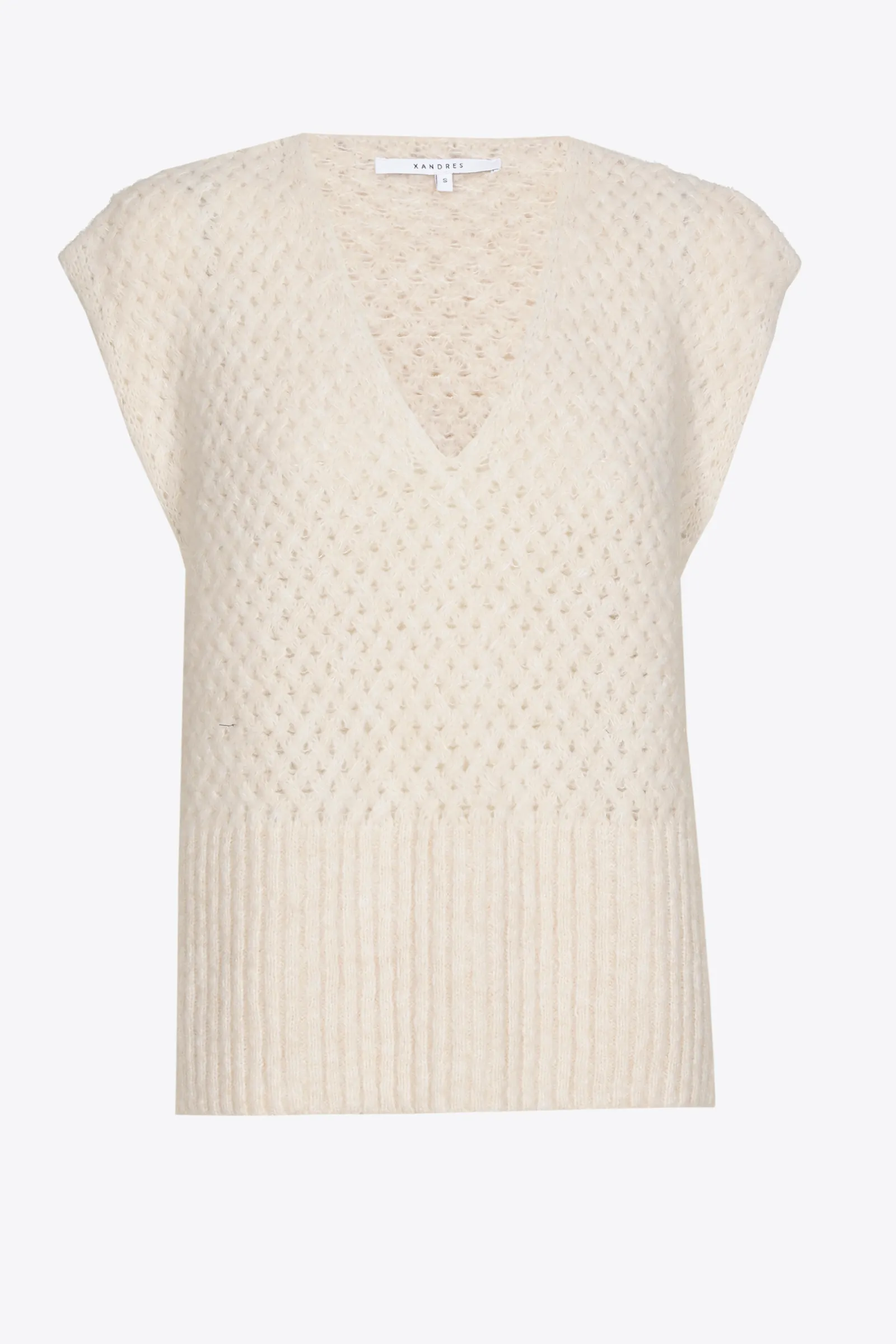 Xandres Débardeur confectionné dans un mélange de laines-Femme Pulls & Cardigans