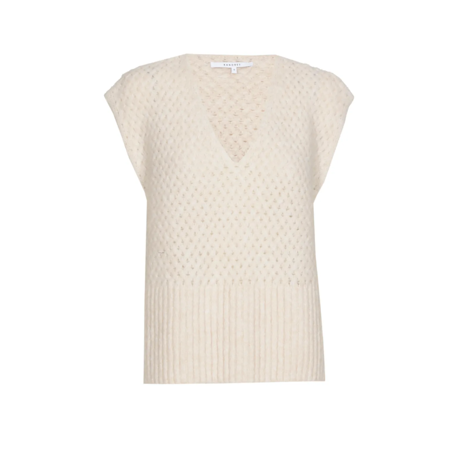 Xandres Débardeur confectionné dans un mélange de laines-Femme Pulls & Cardigans