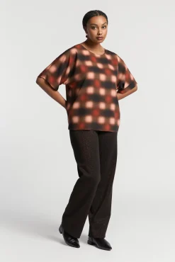 Xandres Débardeur à imprimé flou-Femme Xandres Plus|Blouses