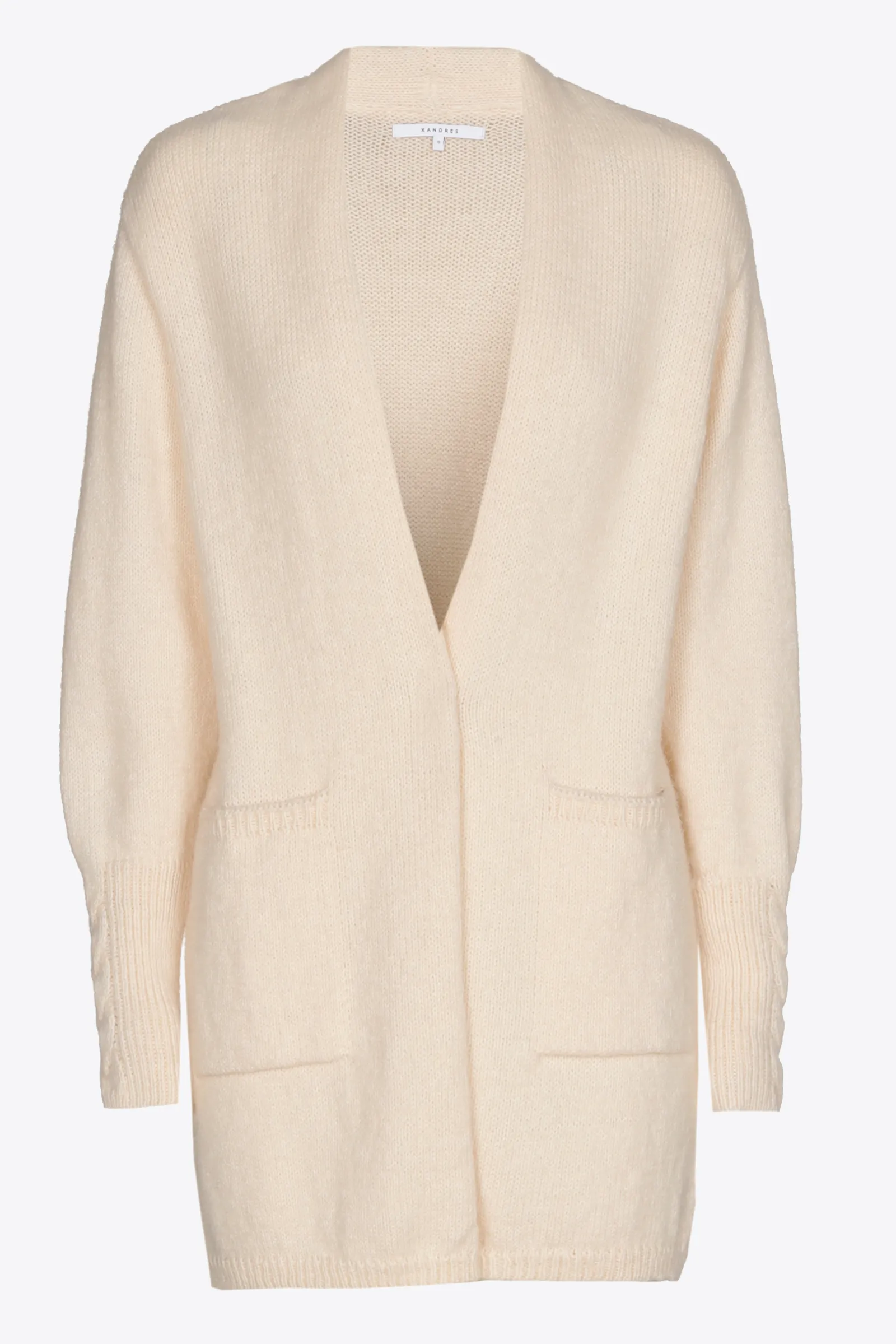 Xandres Gilet confectionné avec du mohair-Femme Xandres Plus|Pulls & Cardigans