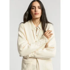 Xandres Gilet confectionné avec du mohair-Femme Xandres Plus|Pulls & Cardigans