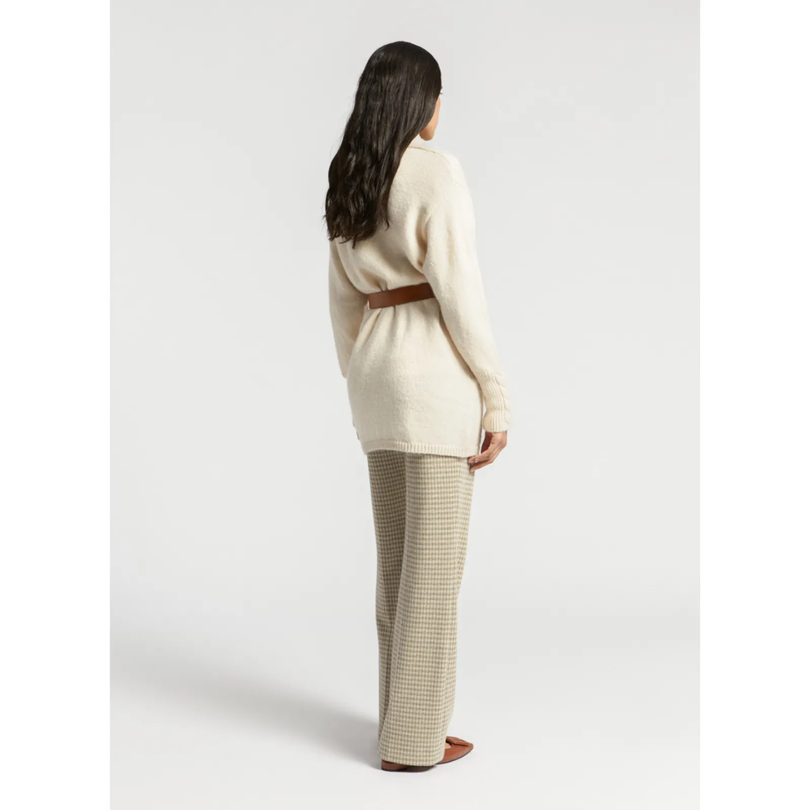 Xandres Gilet confectionné avec du mohair-Femme Xandres Plus|Pulls & Cardigans