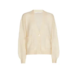 Xandres Gilet court à col en V-Femme Pulls & Cardigans