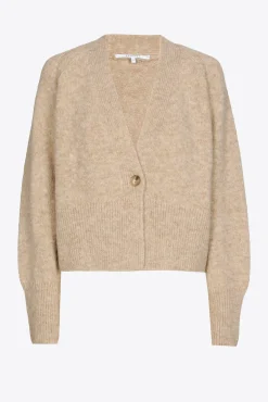 Xandres Gilet dans un mélange de laines-Femme Pulls & Cardigans