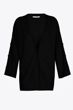 Xandres Gilet en laine recyclée-Femme Pulls & Cardigans