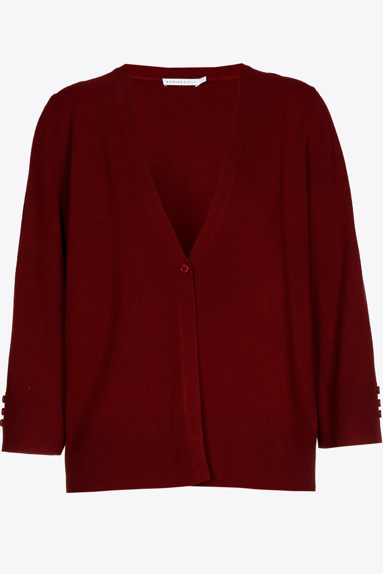 Xandres Gilet en mélange de laines fines-Femme Xandres Plus|Pulls & Cardigans