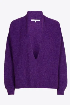 Xandres Gilet léger en maille perlée-Femme Pulls & Cardigans