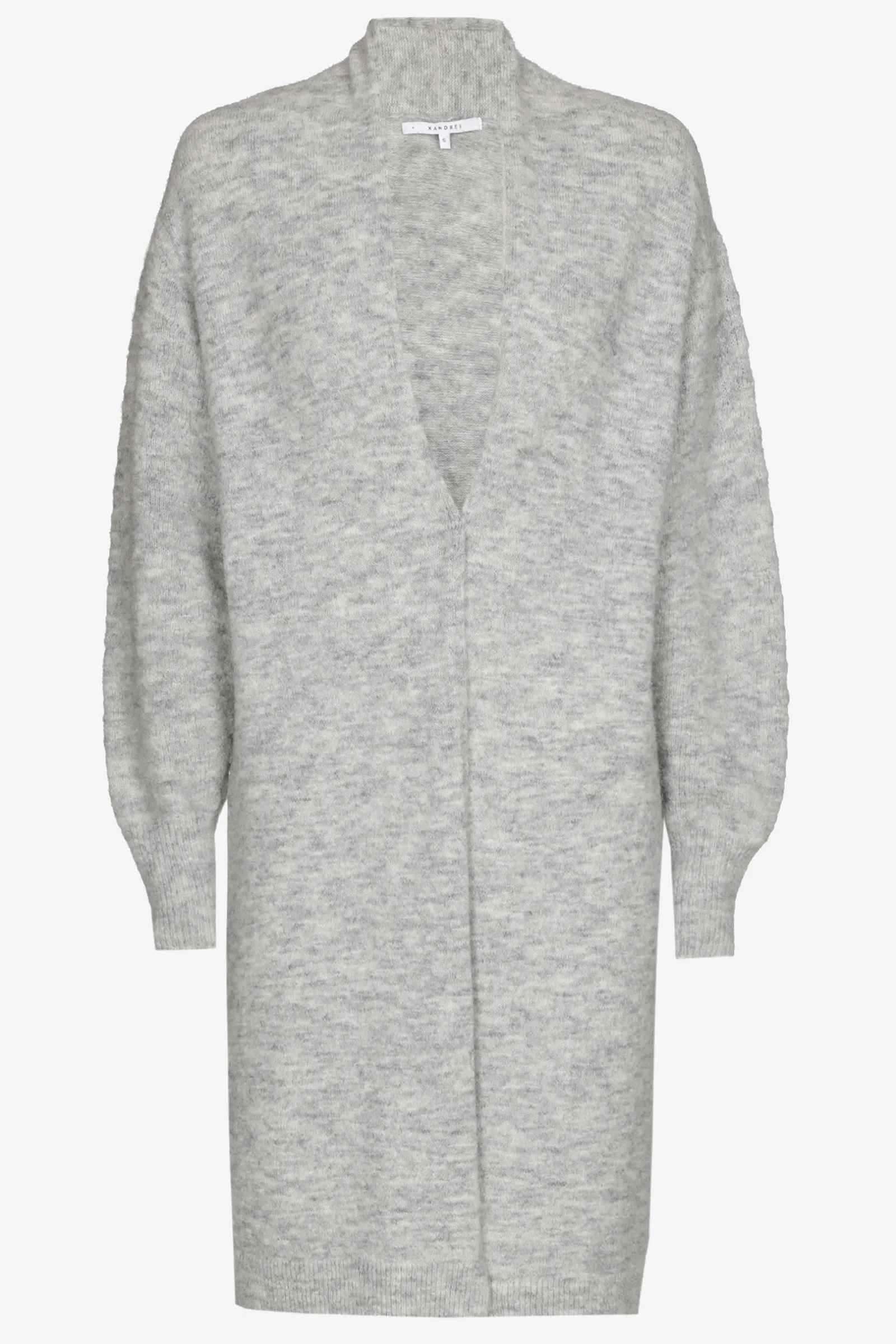 Xandres Gilet long en laine d’alpaga-Femme Xandres Plus|Pulls & Cardigans