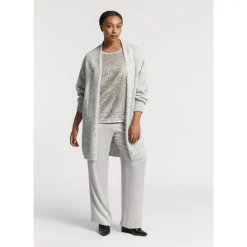 Xandres Gilet long en laine d’alpaga-Femme Xandres Plus|Pulls & Cardigans