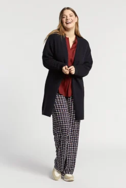 Xandres Gilet long en laine d’alpaga-Femme Xandres Plus|Pulls & Cardigans