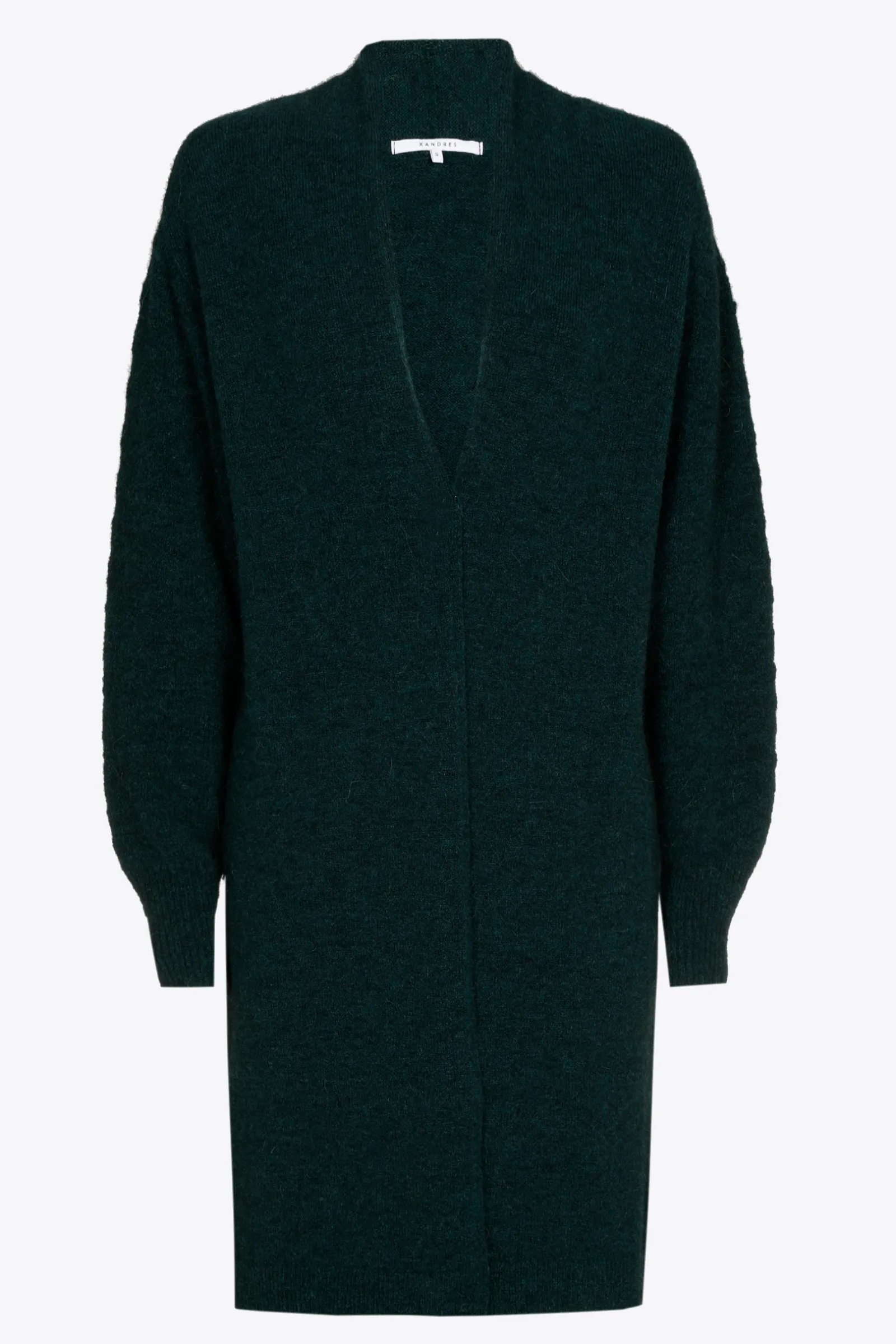 Xandres Gilet long en laine d’alpaga-Femme Xandres Plus|Pulls & Cardigans