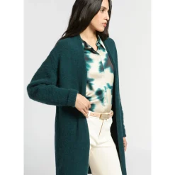 Xandres Gilet long en laine d’alpaga-Femme Xandres Plus|Pulls & Cardigans