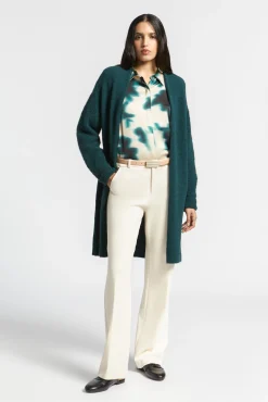 Xandres Gilet long en laine d’alpaga-Femme Xandres Plus|Pulls & Cardigans