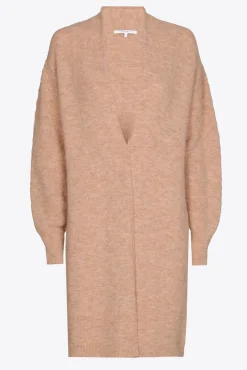 Xandres Gilet long en laine d’alpaga-Femme Xandres Plus|Pulls & Cardigans