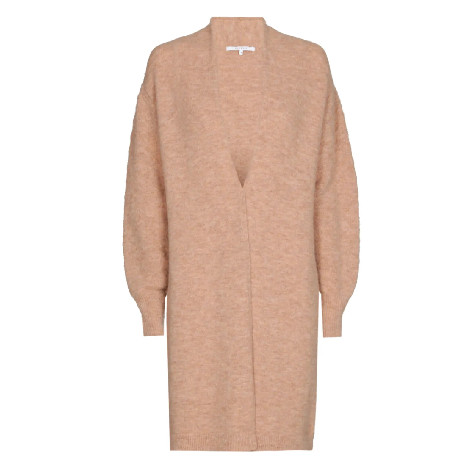 Xandres Gilet long en laine d’alpaga-Femme Xandres Plus|Pulls & Cardigans