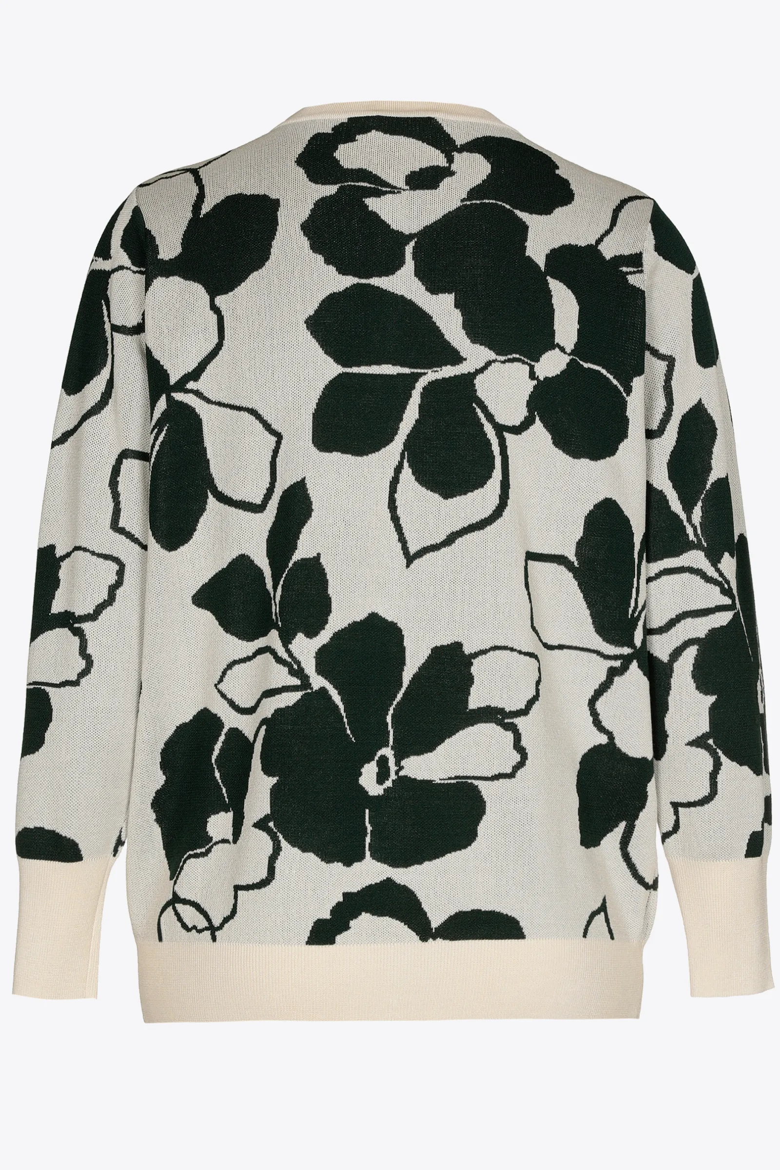 Xandres Gilet à motif floral en jacquard-Femme Xandres Plus|Pulls & Cardigans