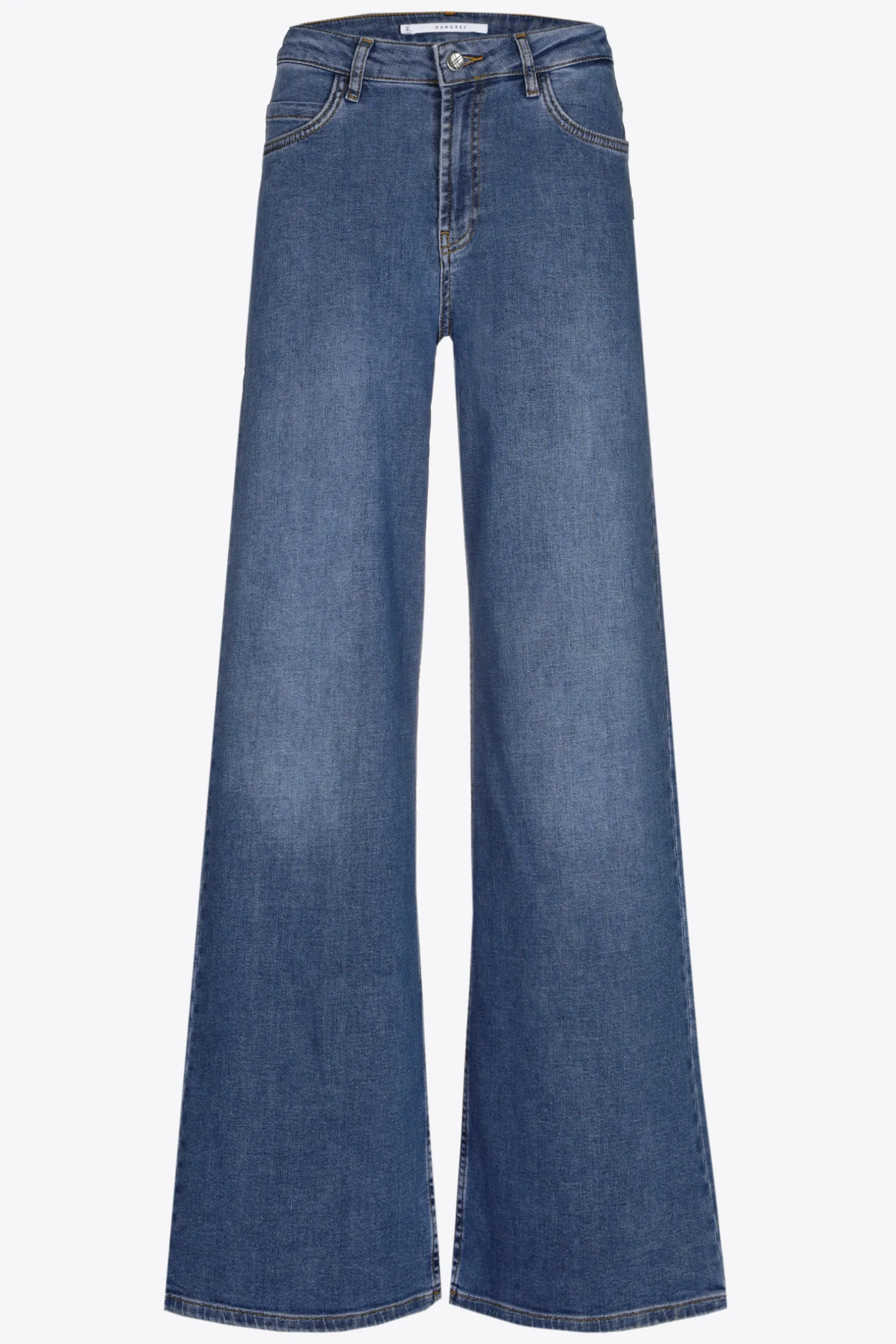 Xandres Jean à jambes larges-Femme Pantalons