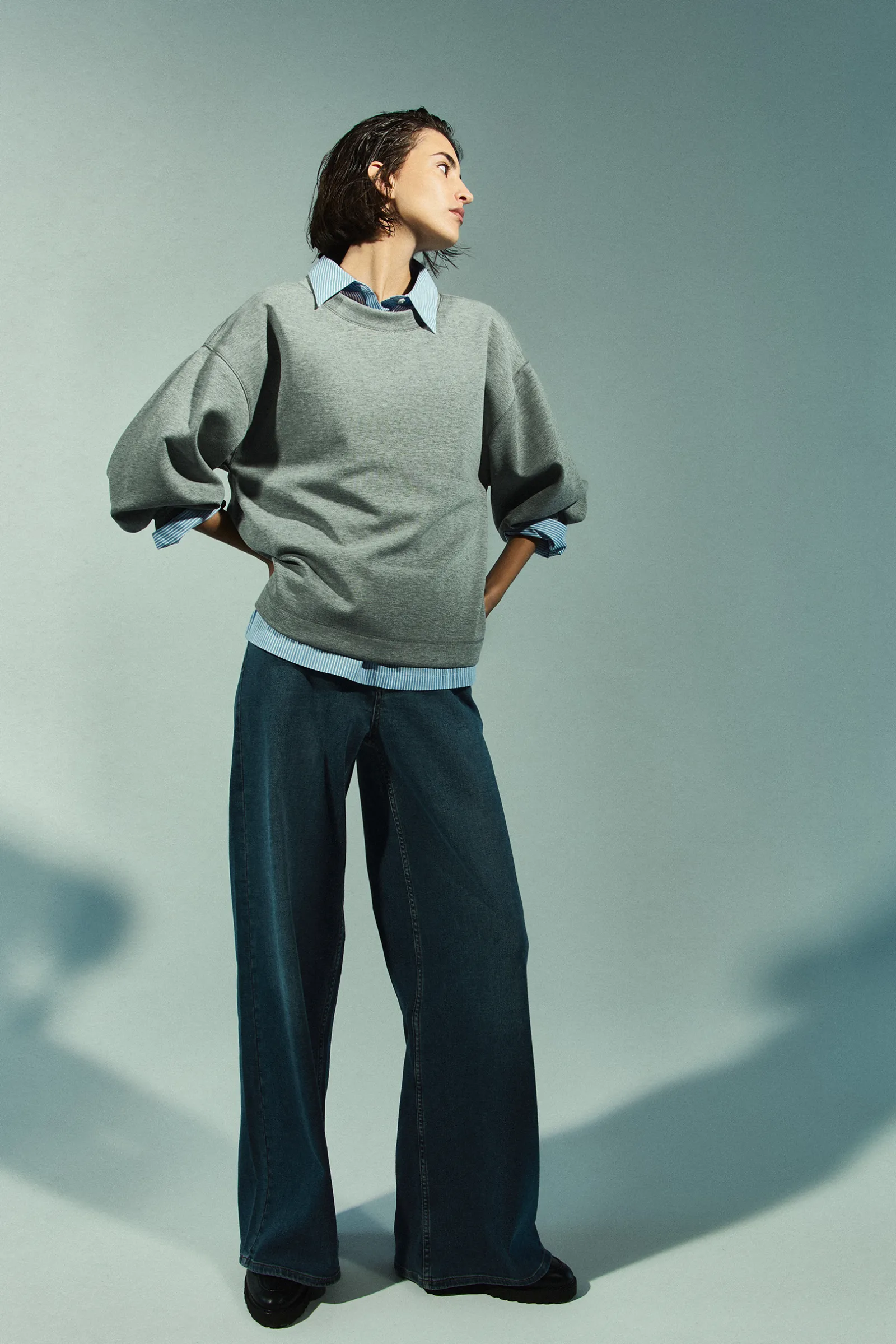 Xandres Jean à jambes larges-Femme Pantalons