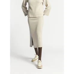 Xandres Jupe en laine fine ajustée-Femme Xandres Plus|Jupes