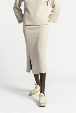 Xandres Jupe en laine fine ajustée-Femme Xandres Plus|Jupes