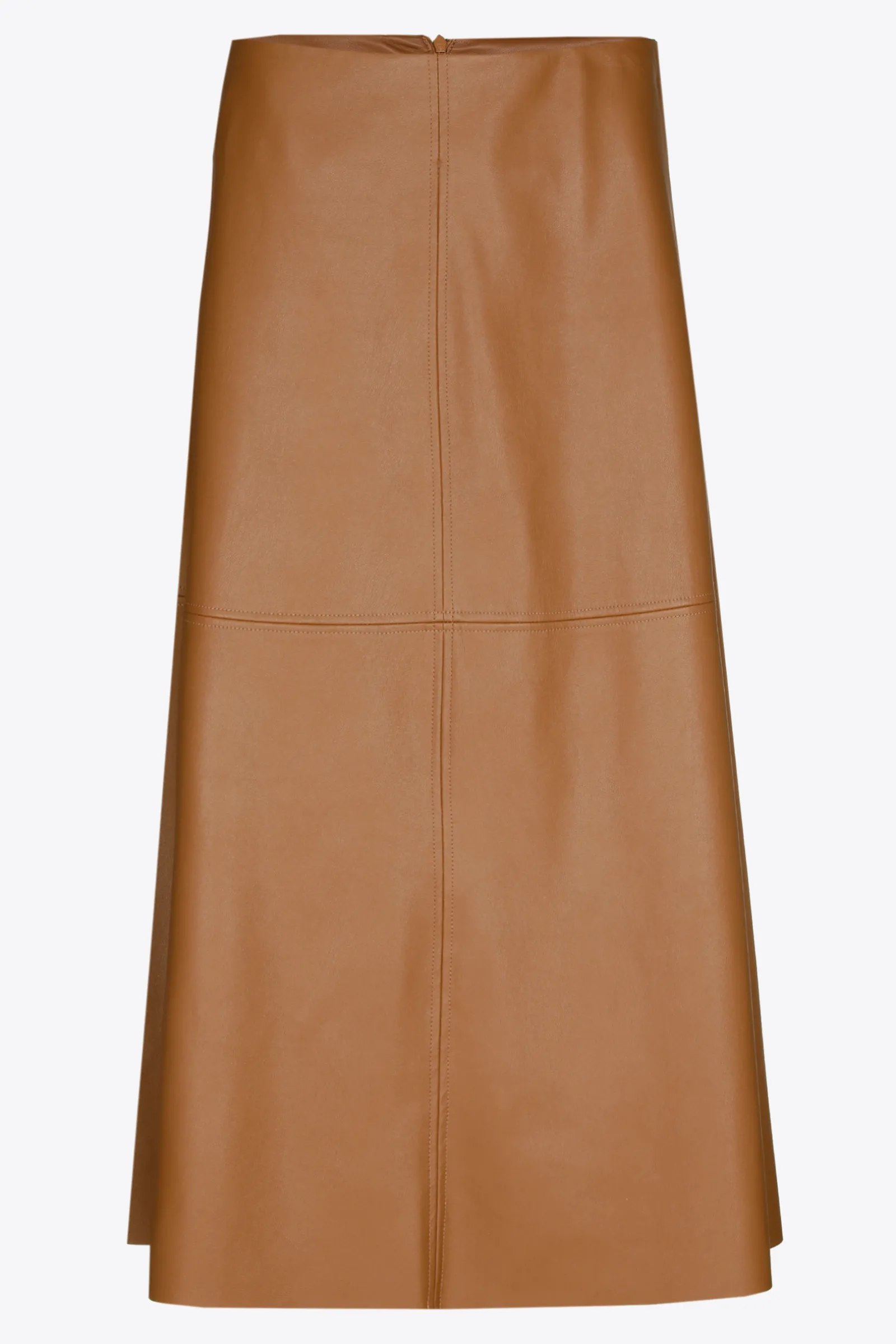 Xandres Jupe en ligne A en faux cuir-Femme Jupes