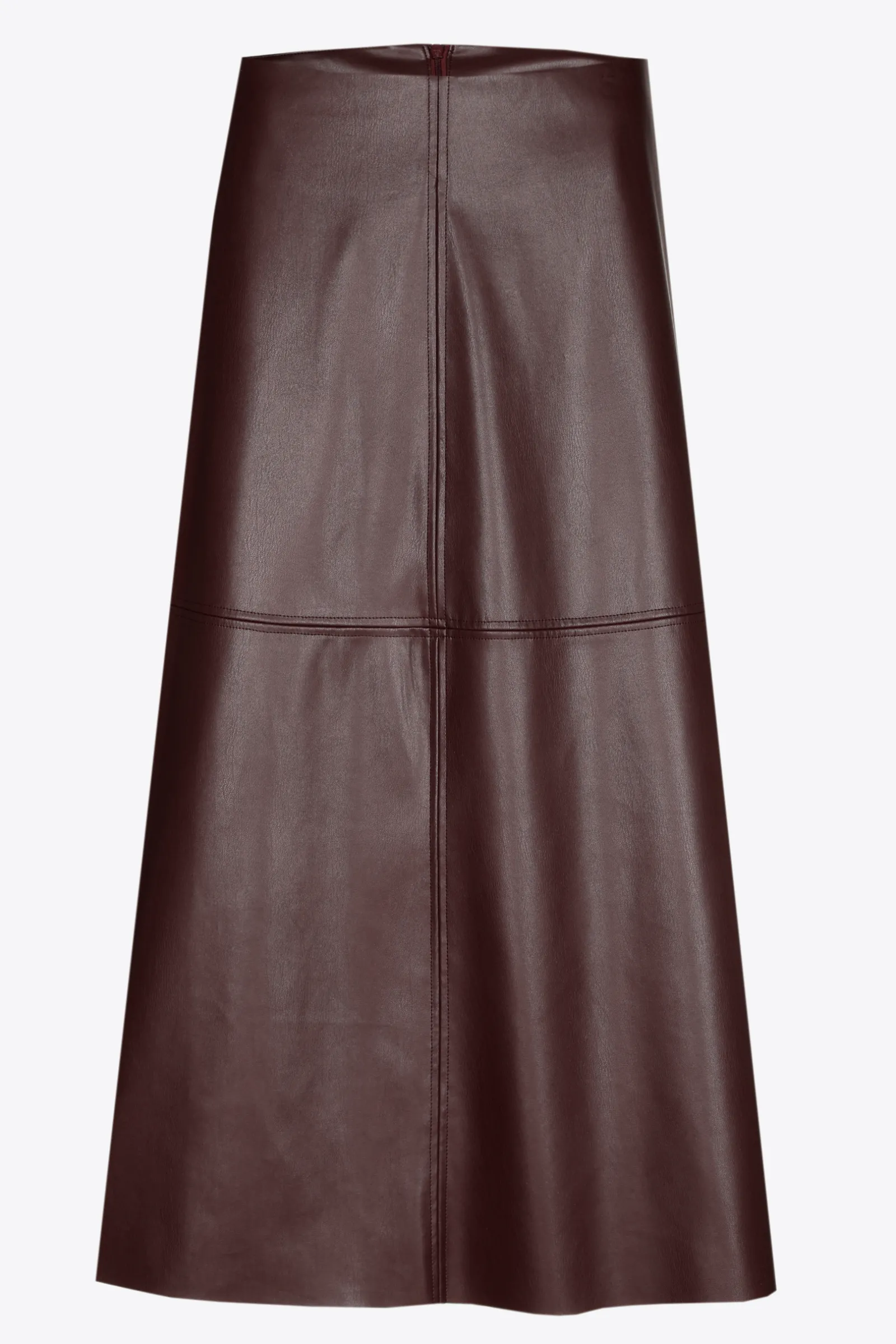 Xandres Jupe en ligne A en faux cuir-Femme Jupes