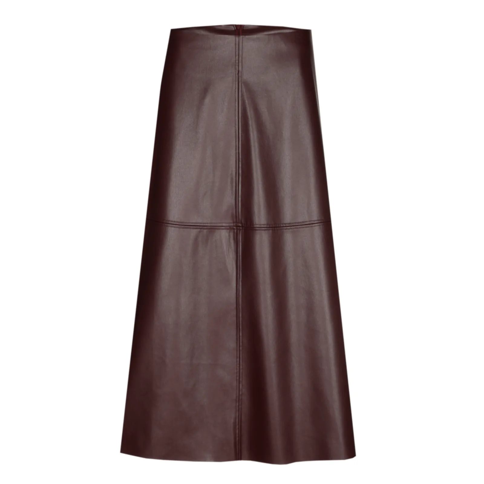Xandres Jupe en ligne A en faux cuir-Femme Jupes