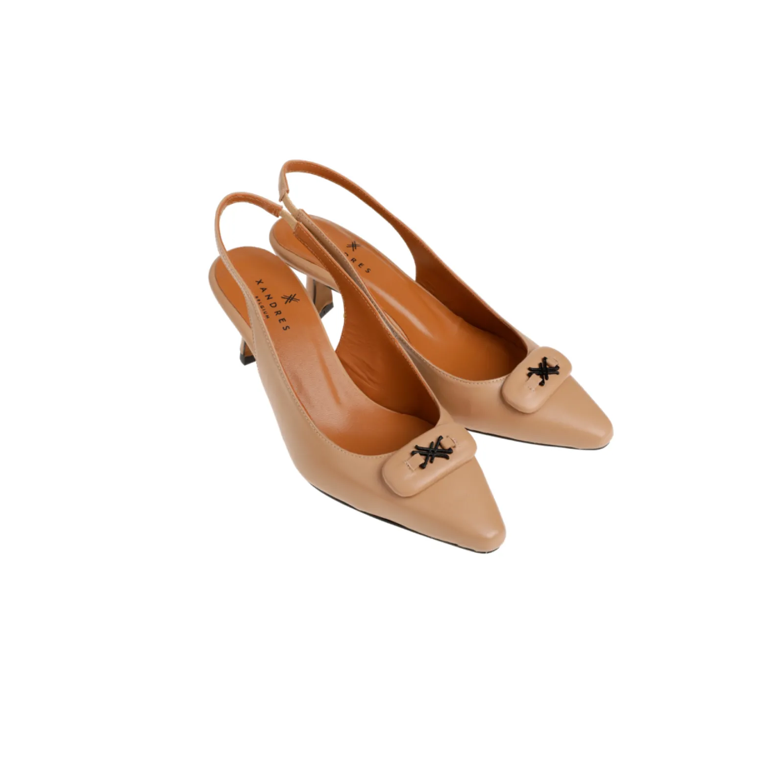Xandres Élégants talons en cuir-Femme Chaussures|Accessoires