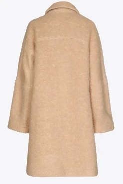Xandres Manteau long en tissu bouclé-Femme Xandres Plus|Manteaux & Vestes