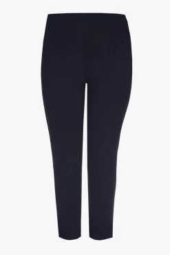 Xandres Pantalon bleu marine confortable-Femme Pantalons