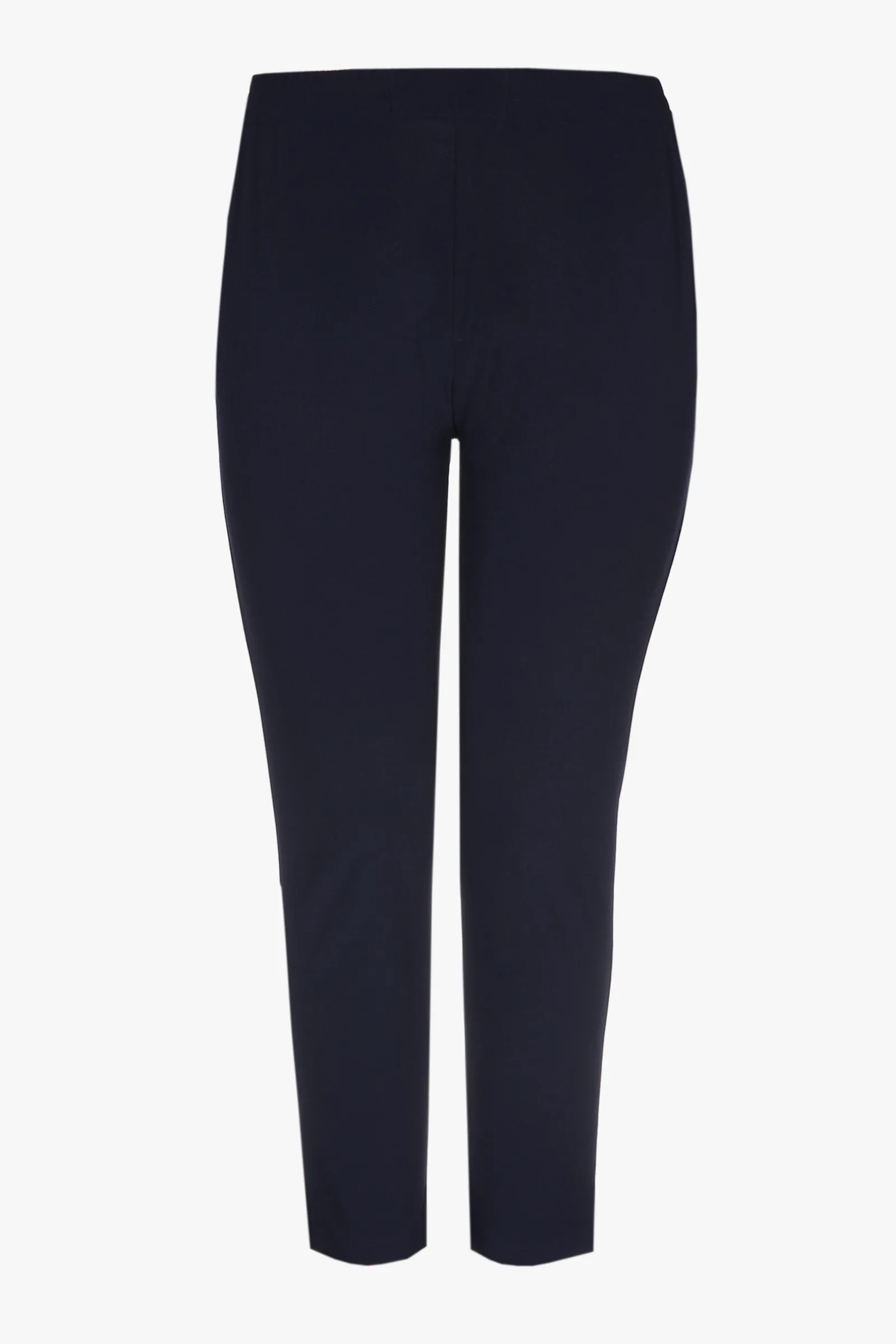 Xandres Pantalon bleu marine confortable-Femme Pantalons