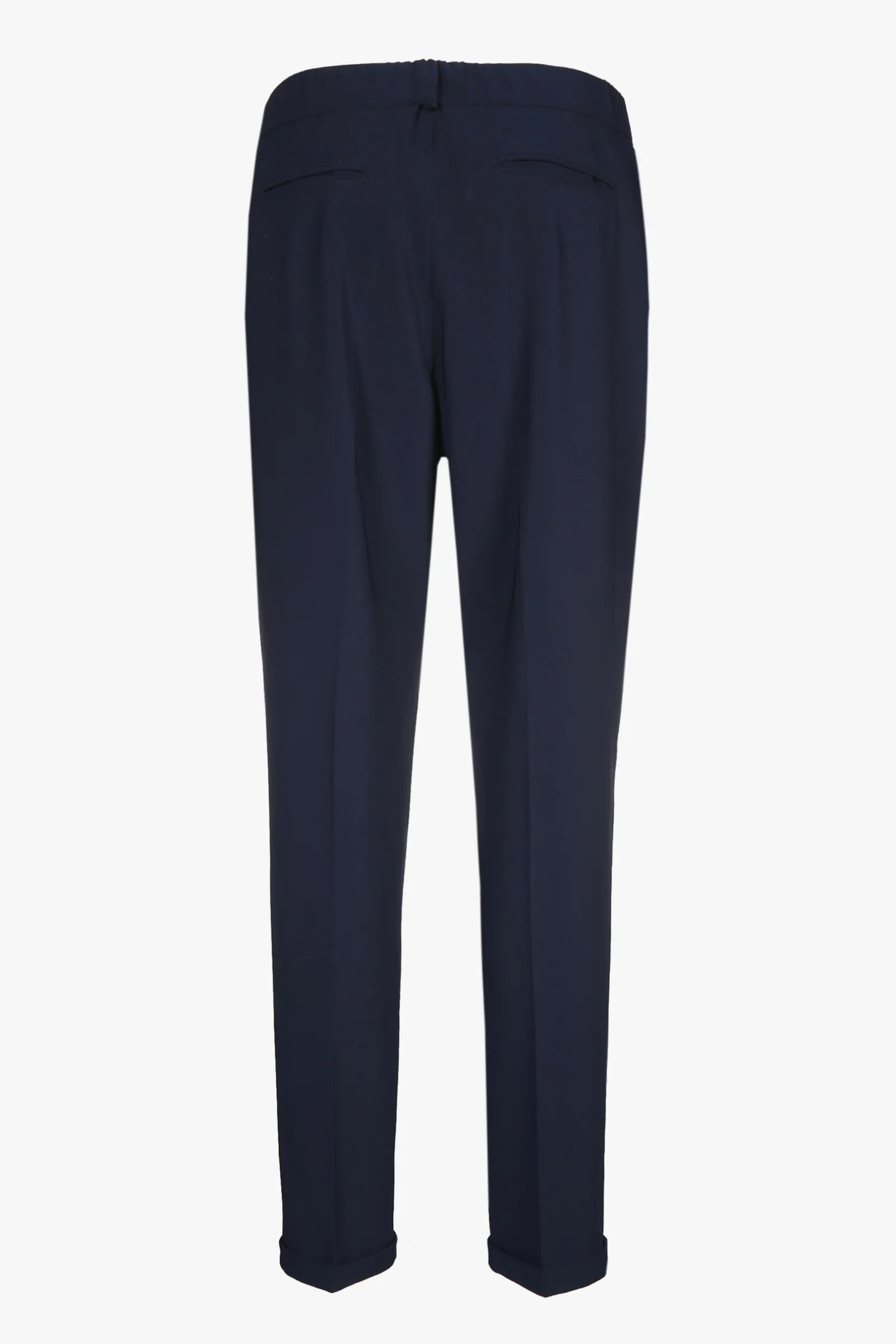 Xandres Pantalon bleu marine habillé-Femme Essentials|Pantalons