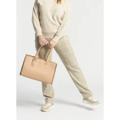 Xandres Pantalon à carreaux-Femme Xandres Plus|Pantalons