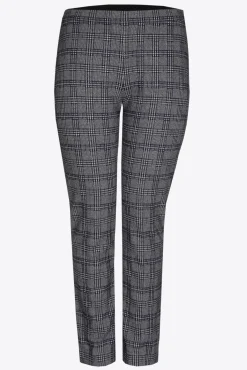 Xandres Pantalon à carreaux-Femme Xandres Plus|Pantalons