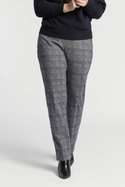 Xandres Pantalon à carreaux-Femme Xandres Plus|Pantalons