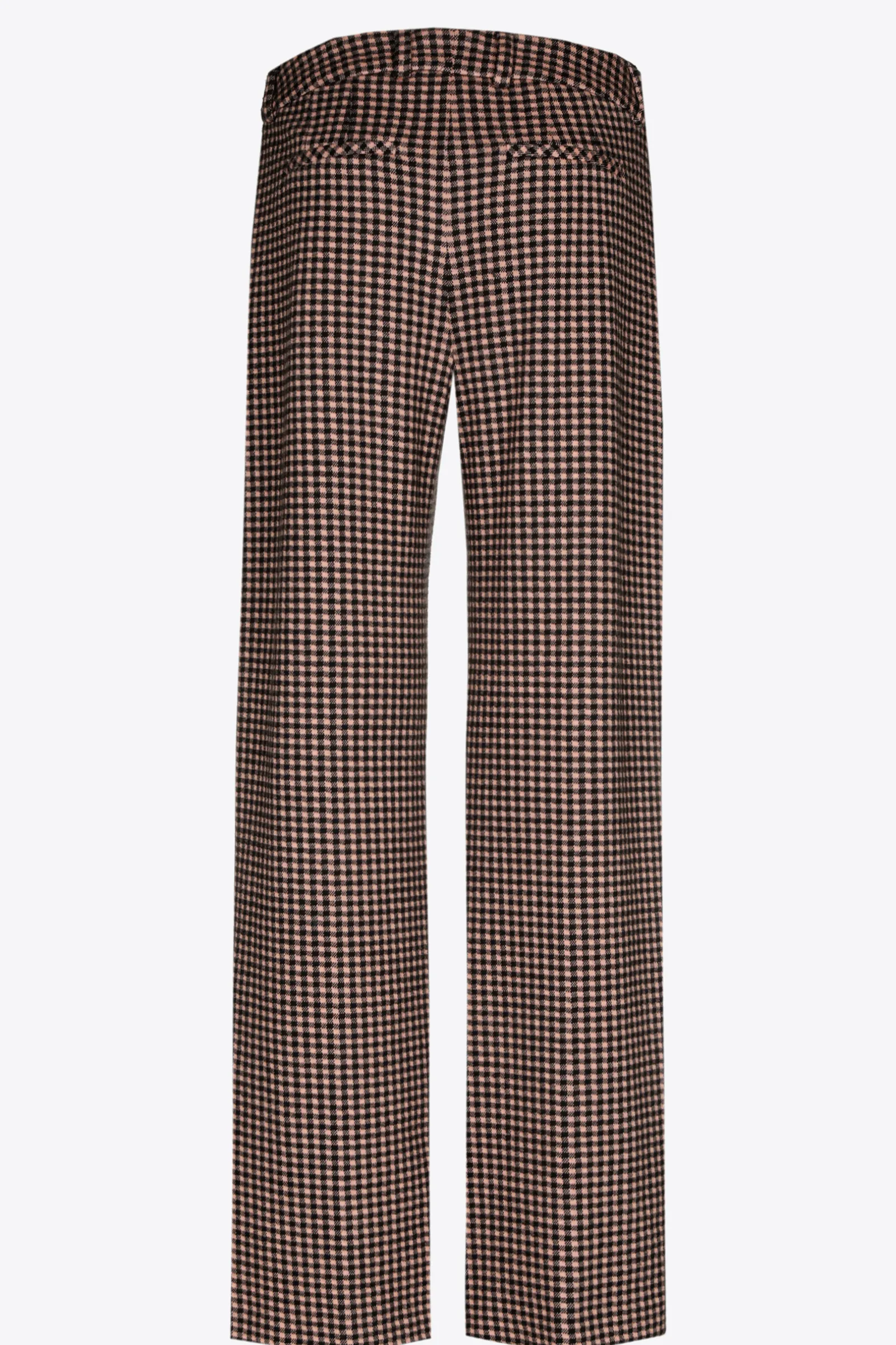 Xandres Pantalon à carreaux à jambes larges-Femme Pantalons