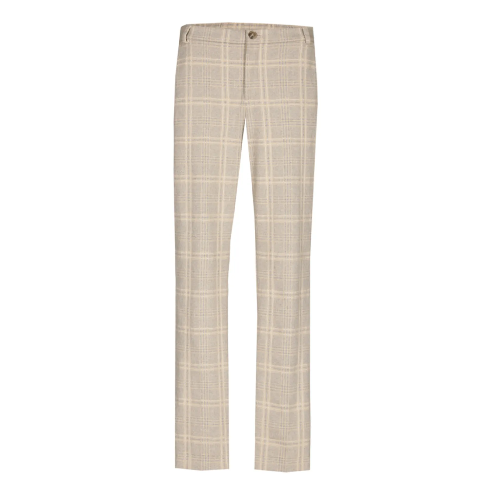Xandres Pantalon à carreaux à jambes étroites-Femme Pantalons
