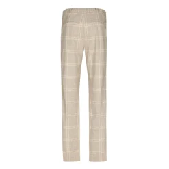 Xandres Pantalon à carreaux à jambes étroites-Femme Pantalons
