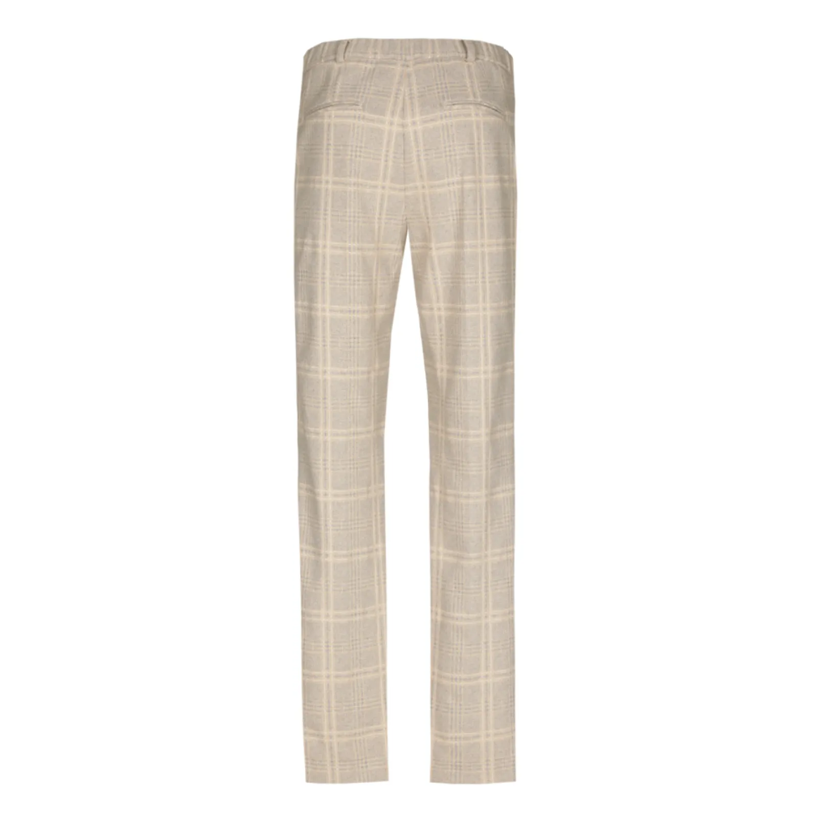 Xandres Pantalon à carreaux à jambes étroites-Femme Pantalons