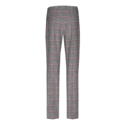 Xandres Pantalon à carreaux à jambes étroites-Femme Pantalons