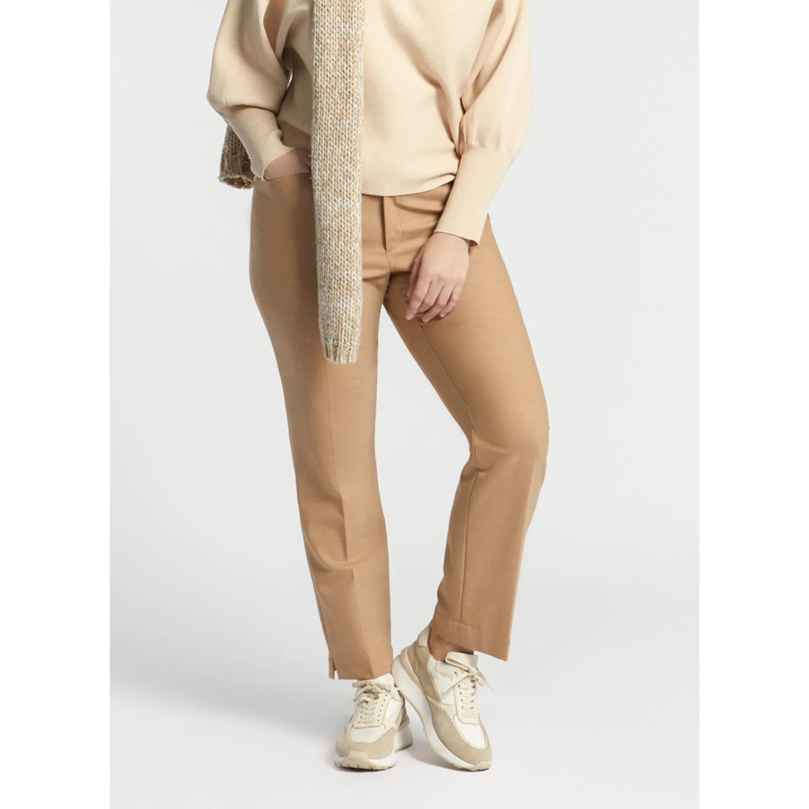 Xandres Pantalon contenant notamment de la laine-Femme Xandres Plus|Pantalons