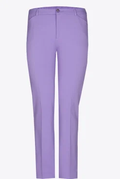 Xandres Pantalon doux à jambes droites-Femme Xandres Plus|Pantalons
