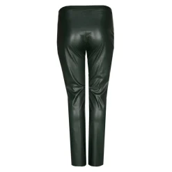 Xandres Pantalon en faux cuir à élastique-Femme Xandres Plus|Pantalons