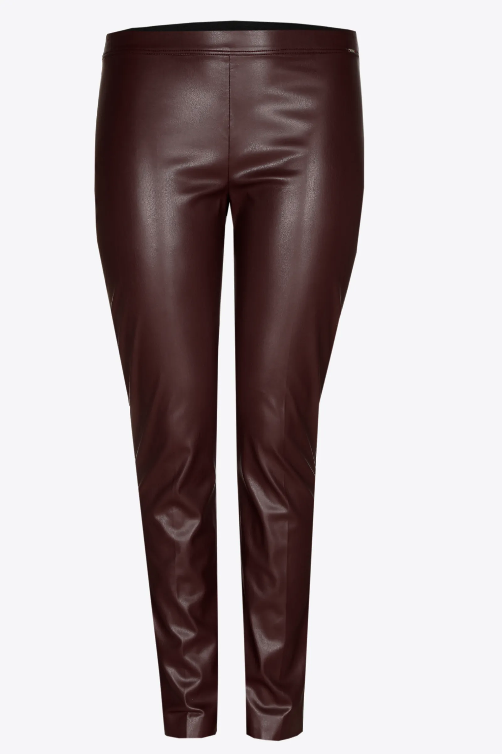 Xandres Pantalon en faux cuir à élastique-Femme Xandres Plus|Pantalons
