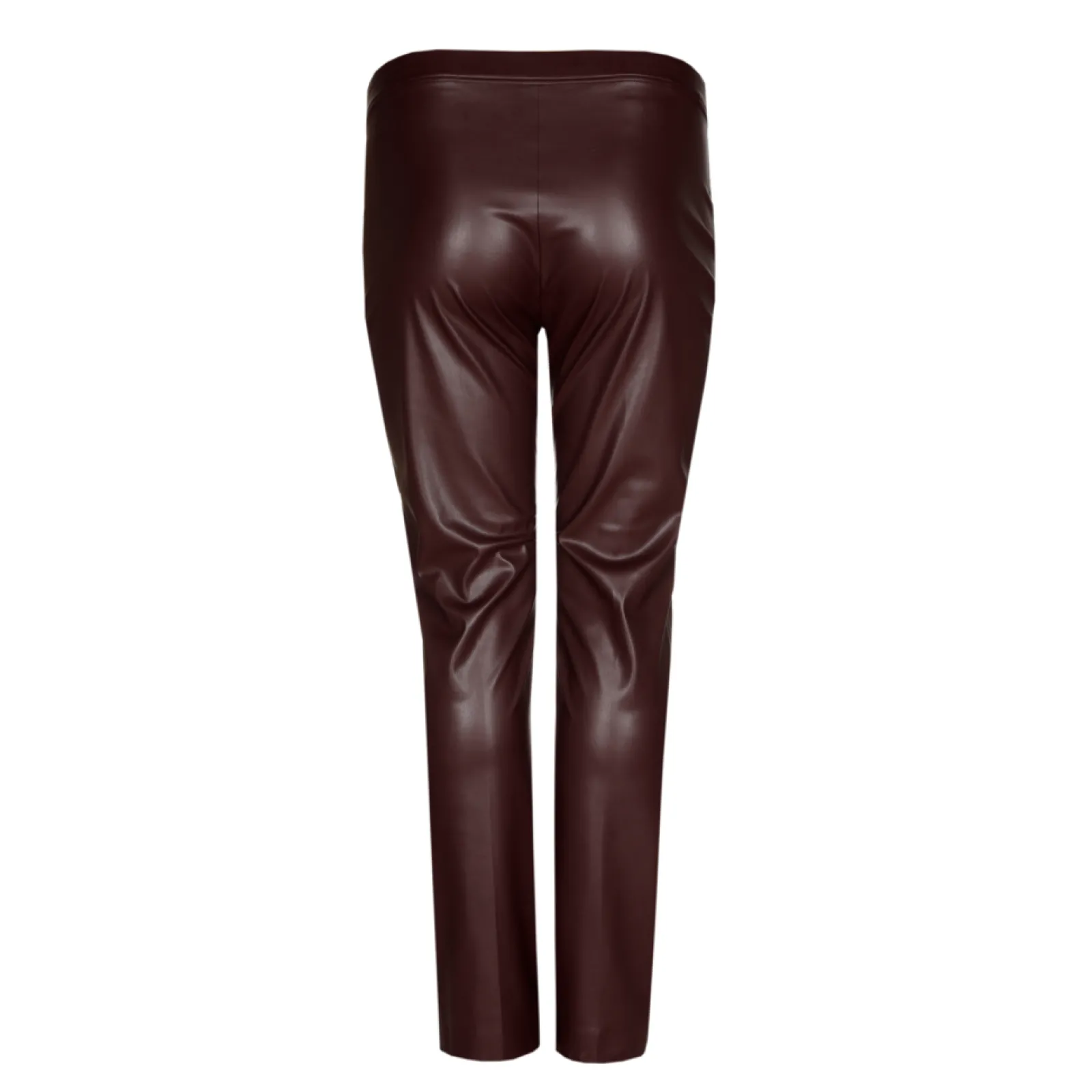 Xandres Pantalon en faux cuir à élastique-Femme Xandres Plus|Pantalons