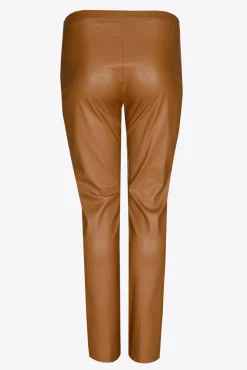 Xandres Pantalon en faux cuir à élastique-Femme Xandres Plus|Pantalons