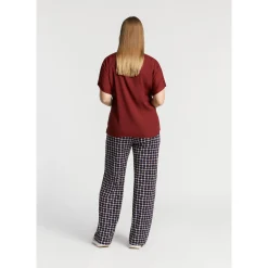 Xandres Pantalon en jersey avec imprimé fantaisie-Femme Xandres Plus|Pantalons