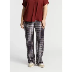 Xandres Pantalon en jersey avec imprimé fantaisie-Femme Xandres Plus|Pantalons
